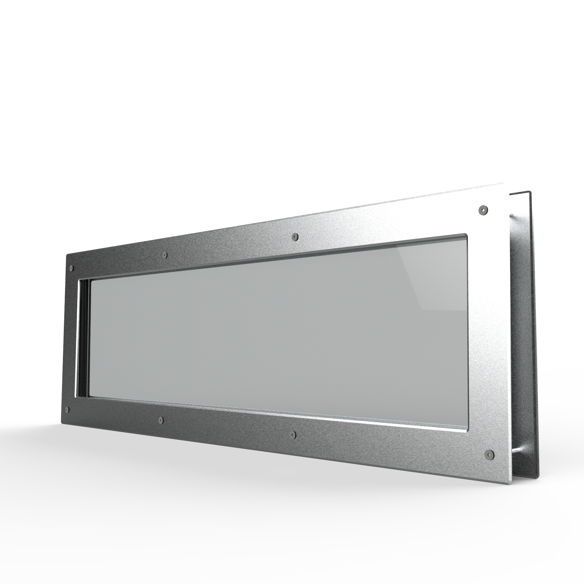 INNOVO - Hublot pour porte de garage 250x750 mm – clair ou dépoli - Pour portes de garage, cloisons et portes intérieures – Image 6