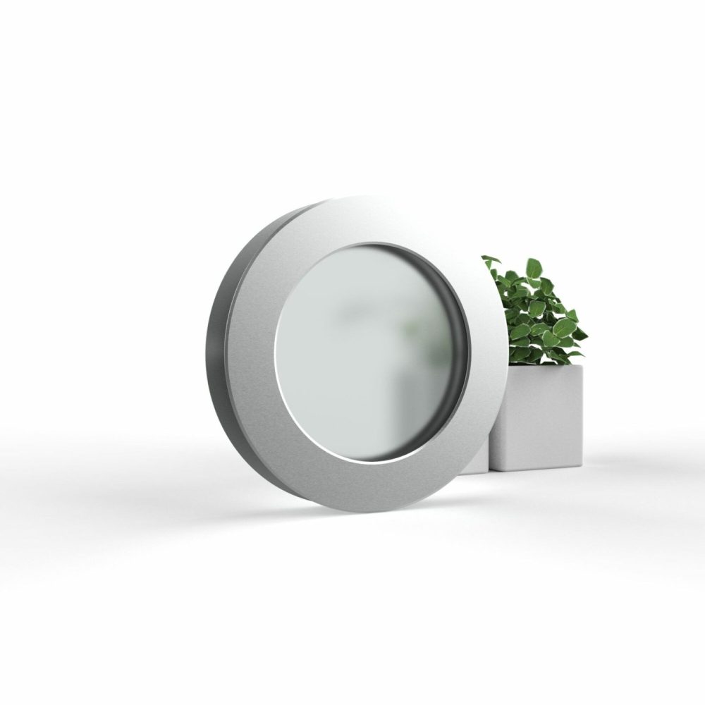 PRESTIGIO - Hublot rond alu inox - ø250mm - Intérieur & extérieur