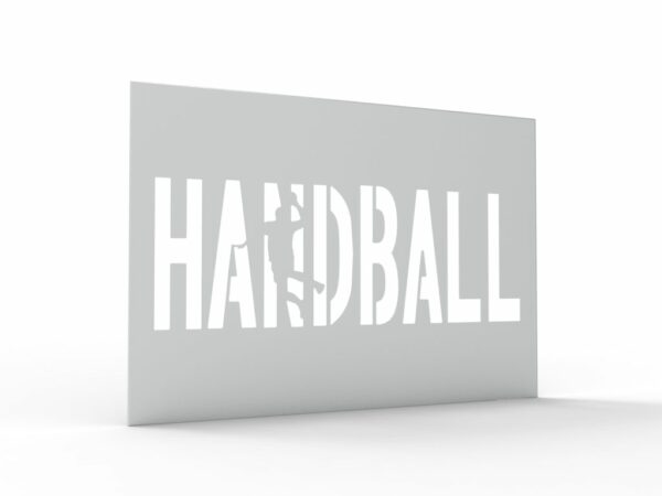 deco muraltableau handball décoration murale en métal