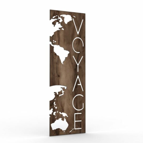 deco murale voyage en bois