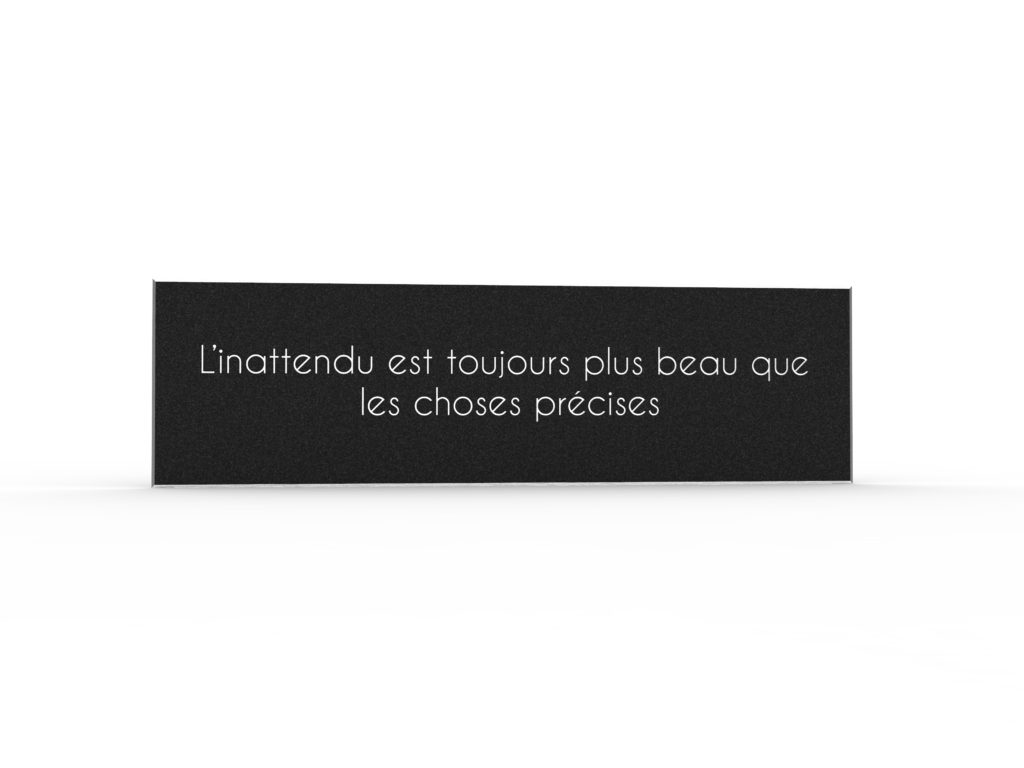 Citation pour positiver - Décoration murale - IIZII