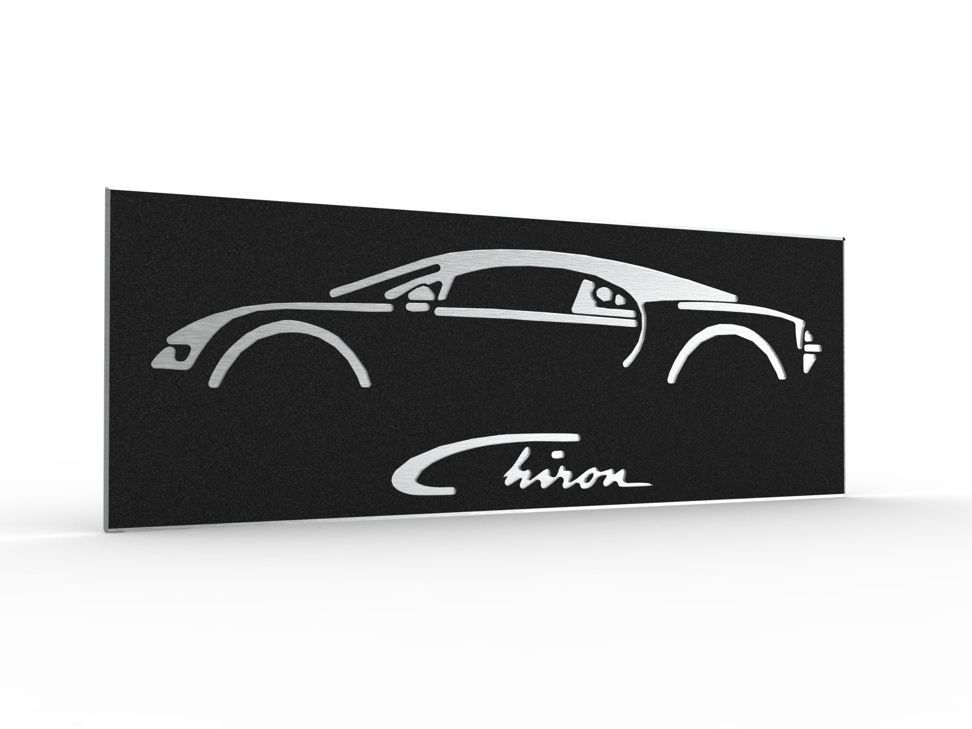 Cadre Déco Bugatti La Voiture Noire 30x40cm