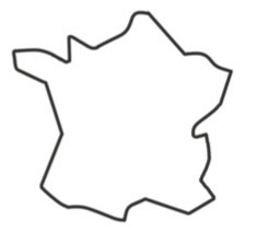 carte pictogramme carte de france