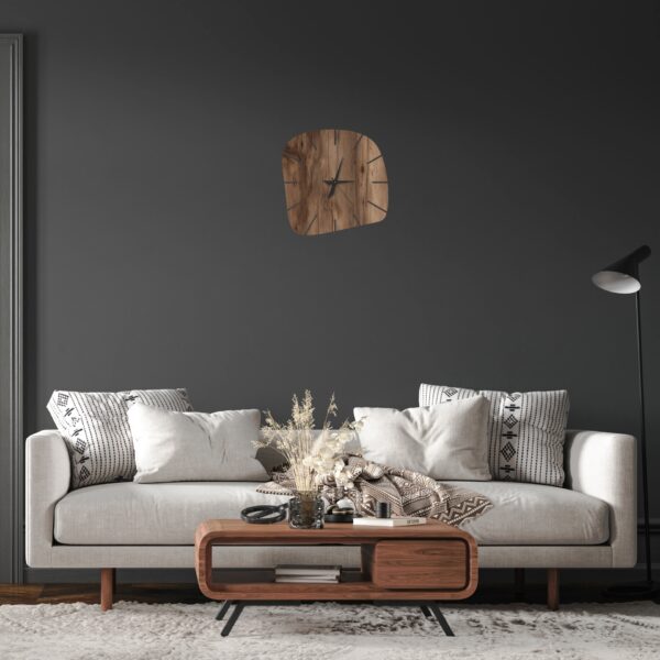horloge bois design