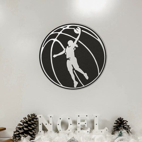 JAMES - Tableau basket sport - Décoration murale