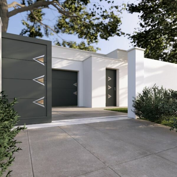 GABRIEL - Déco alu porte maison - Portes, portails & portes de garage