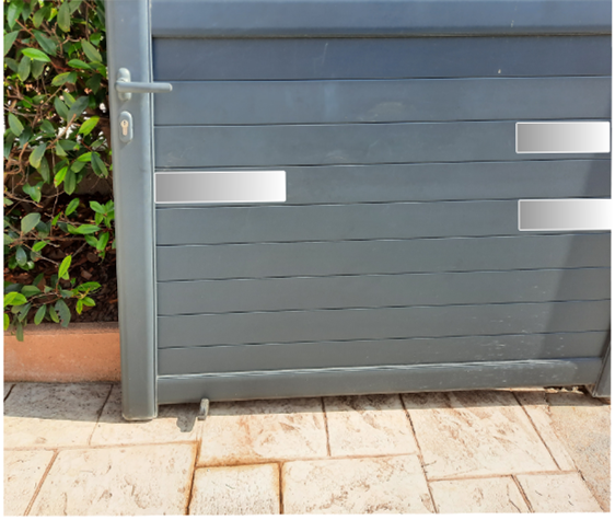 DECORS PORTAIL - Décors alu inox brossé sur-mesure