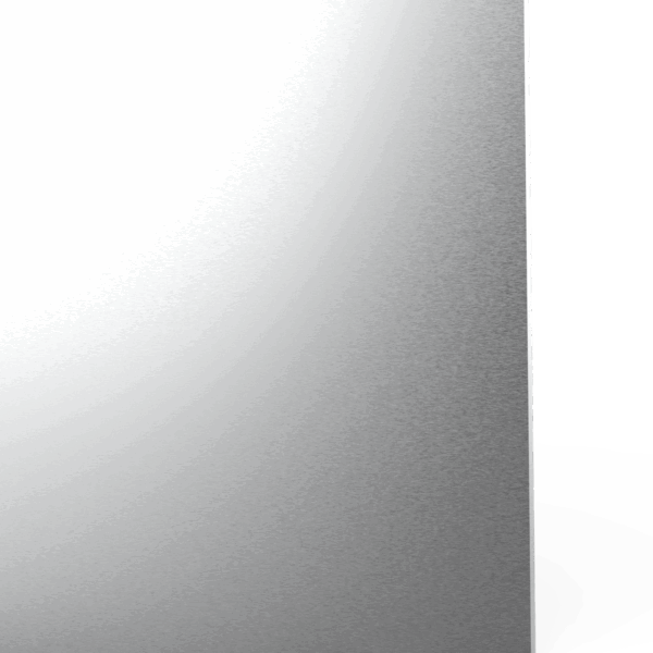 DECOR PORTAIL - Plaque 1460x300 mm - Alu inox brossé