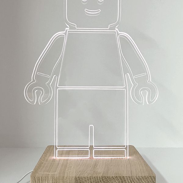 Lampe en chêne massif - La collab' locale IIZII x La Brique Biachette