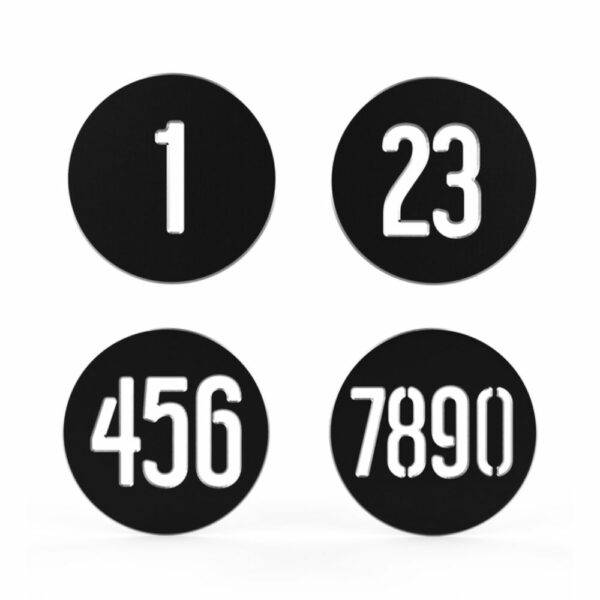 numero de rue noir
