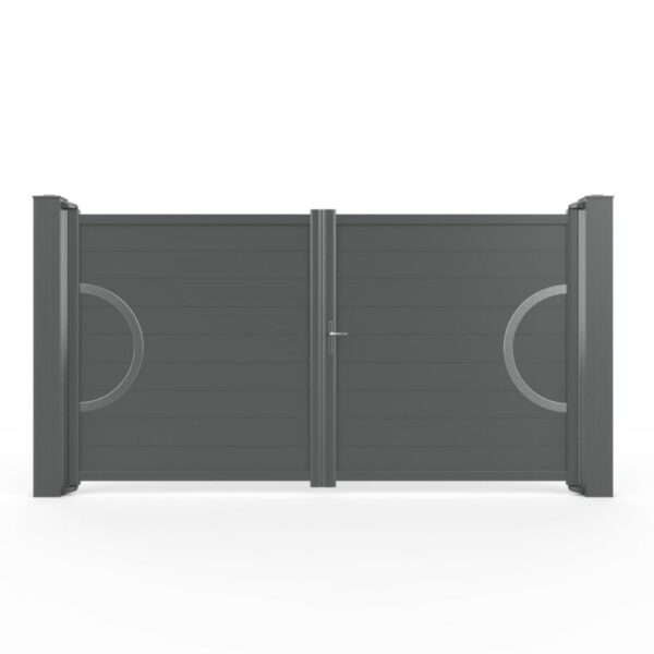 Élément décoratif design AURA pour portail moderne