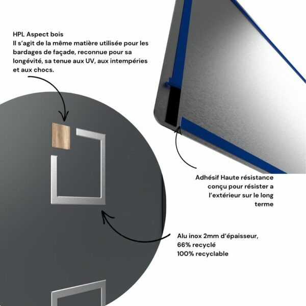 ALGO - Kit déco pour porte - Décoration porte intérieure et porte d'entrée – Image 3