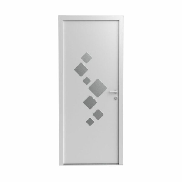 SINA - Décor porte - Décoration carré - Décoration alu porte – Image 2