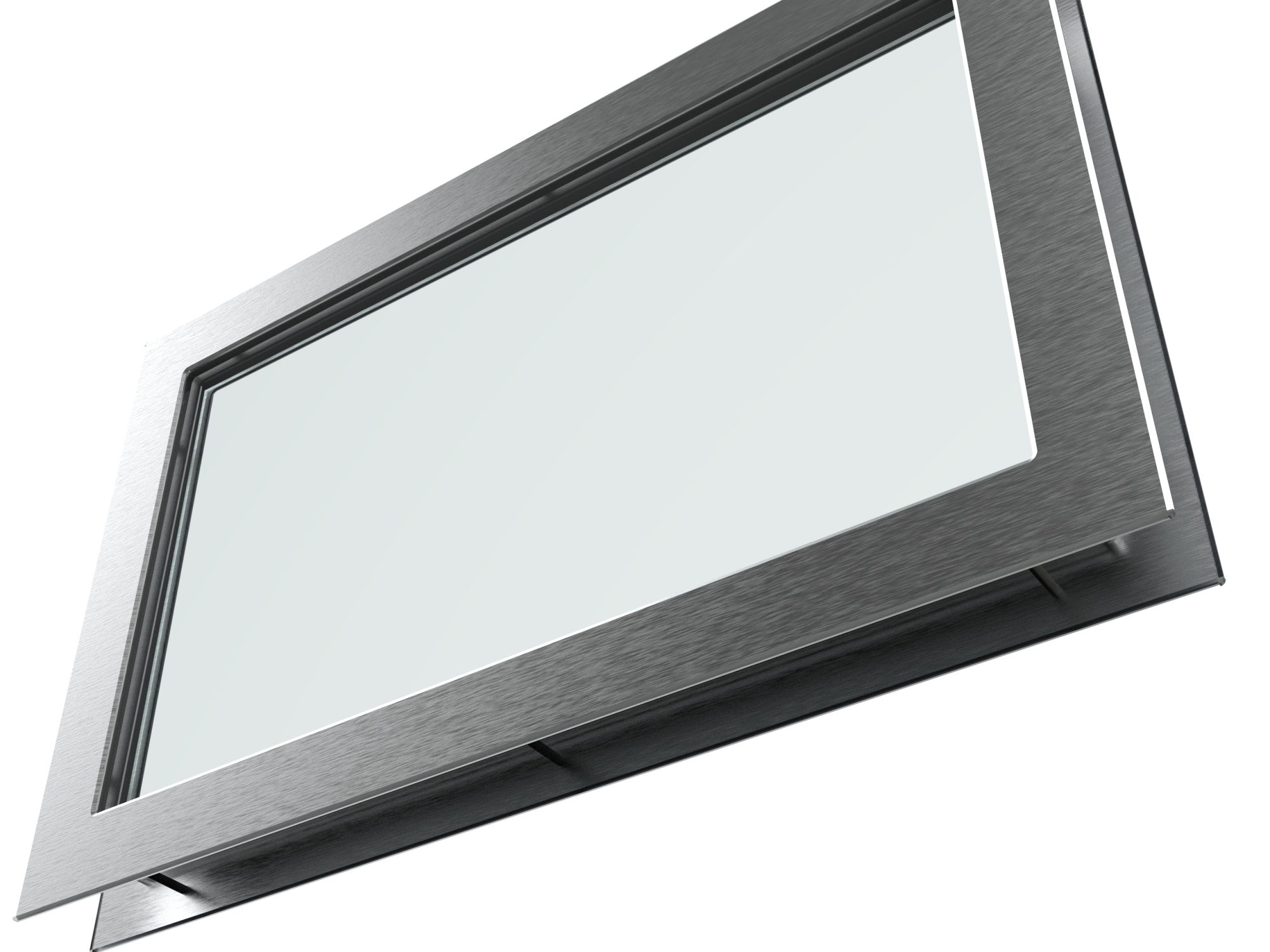 Hublot 344x534mm - Double vitrage PMMA clair - Aspect du verre - Lot de 6 – Image 2