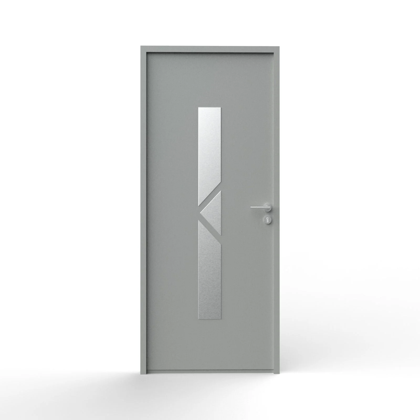 IZEL - Décor pour porte d'entrée - Aztèque - Alu inox – Image 3