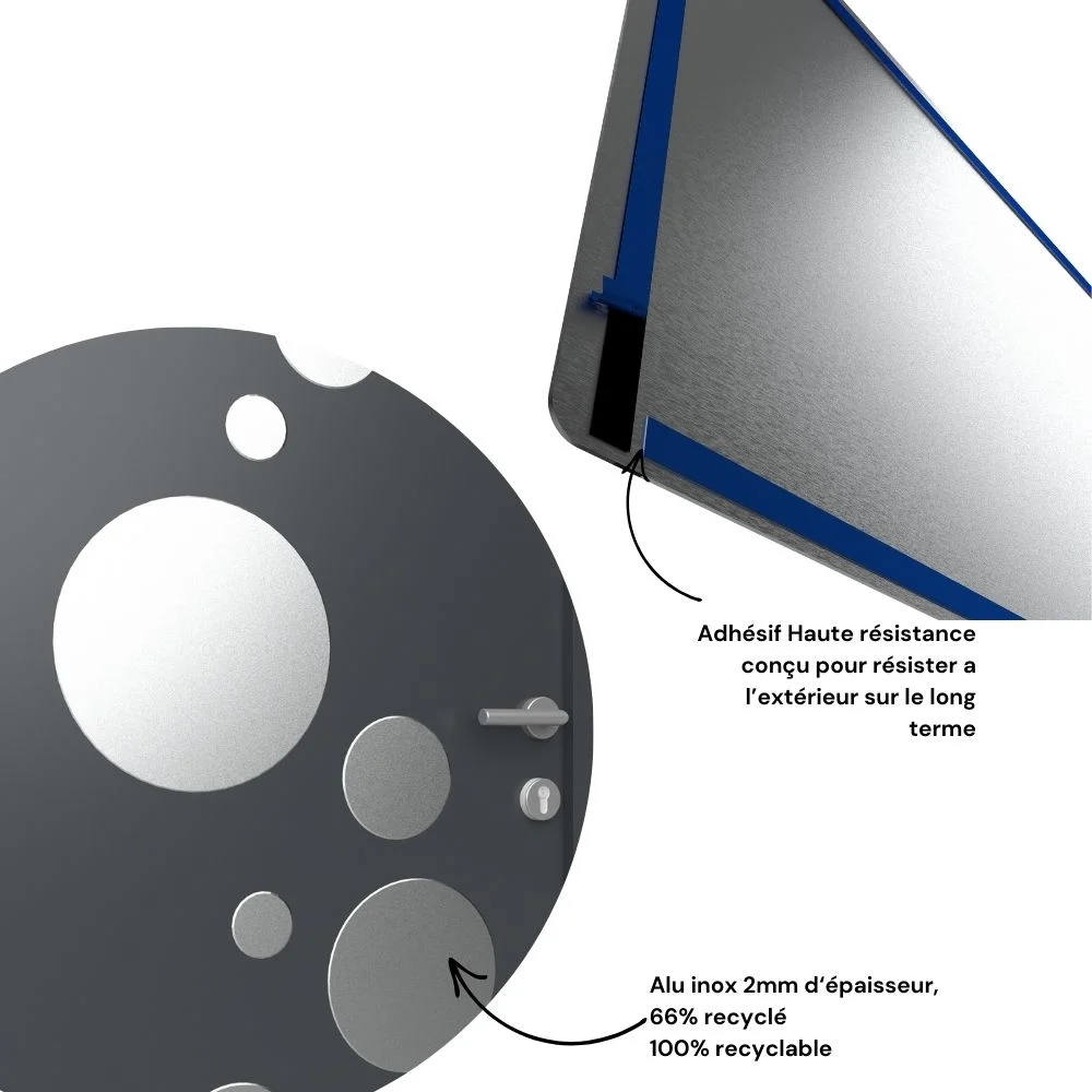 IIZII DECOR ALUMINIUM BALLUN POUR PORTE (2)