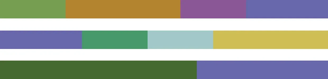 pantone color harmonies Well spring
