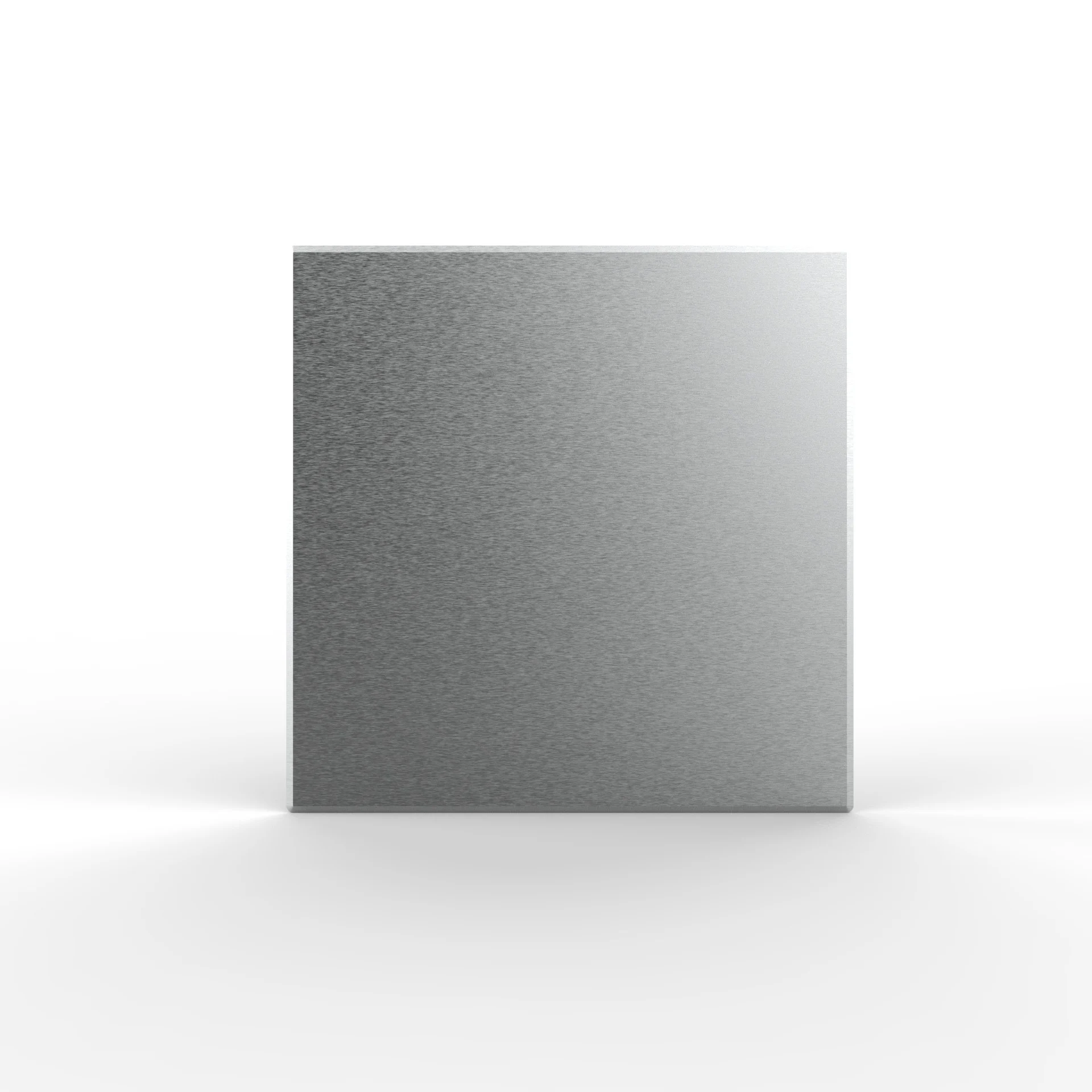 SQUARE – Décor Porte de Garage Aluminium Inox Brossé 155x155 mm - Tous types de portes – Image 2