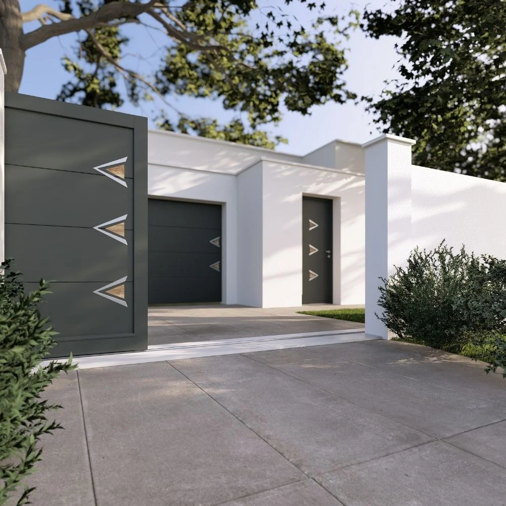 GABRIEL - Déco alu porte maison - Portes, portails & portes de garage