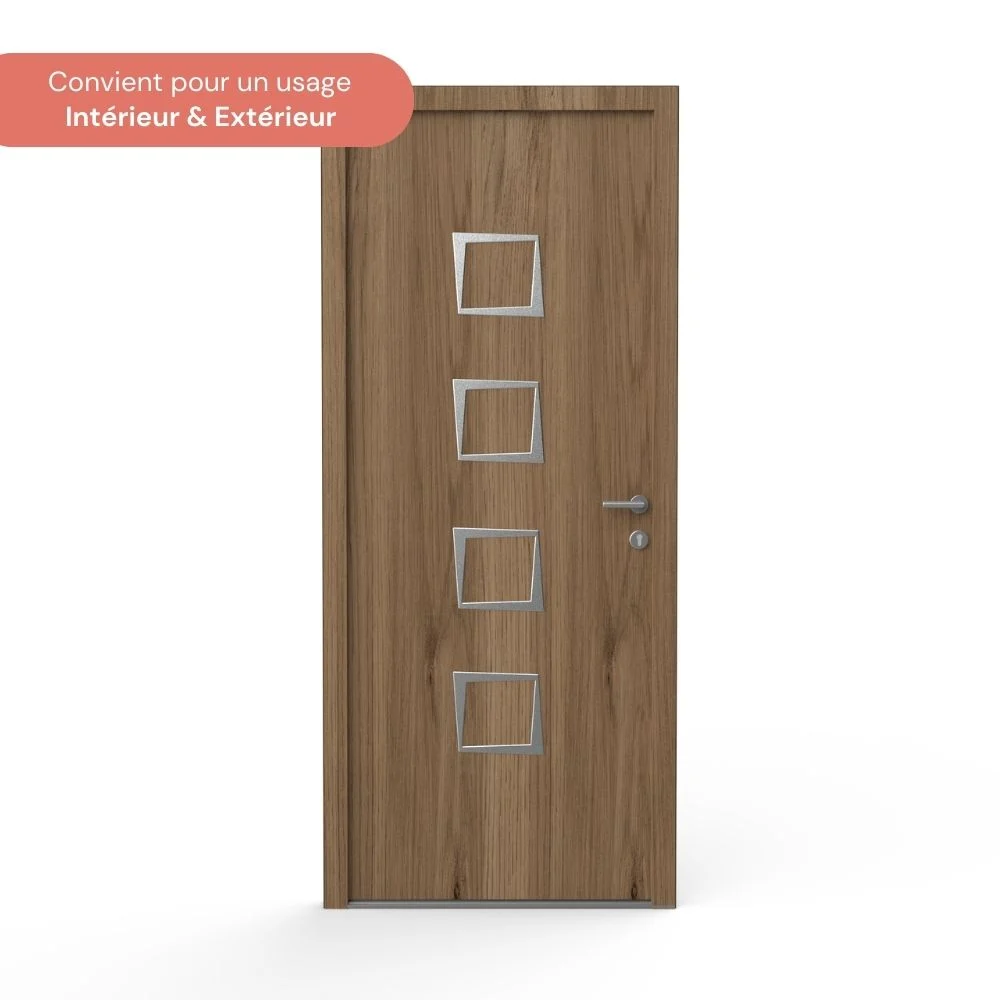 DECOR ALU PORTAIL - LEO POUR PORTES PORTAILS ET PORTES DE GARAGE