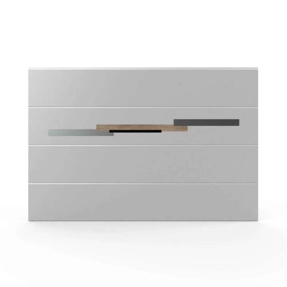 IIZII DECOR CAMILLE POUR PORTE DE GARAGE ALU INOX BROSSE