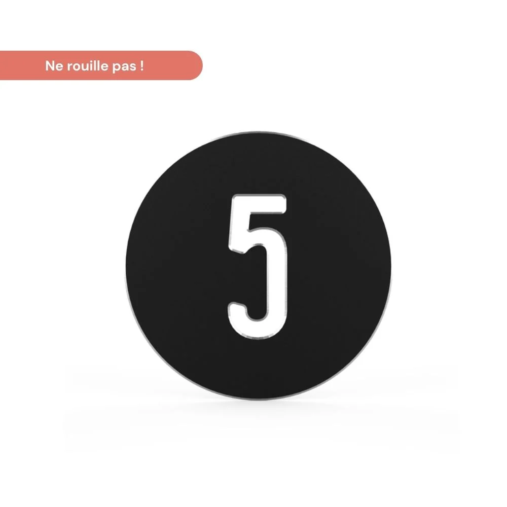 numero de rue noir