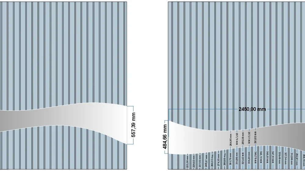 Création sur mesure - Lot de 2 décors pour porte de garage vendu